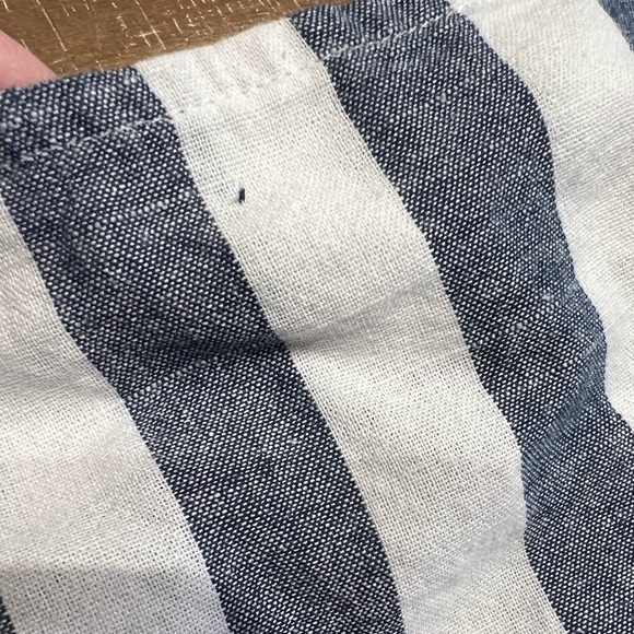 BooHoo Striped Off The Shoulder Shift Dress - Picture 6 of 13